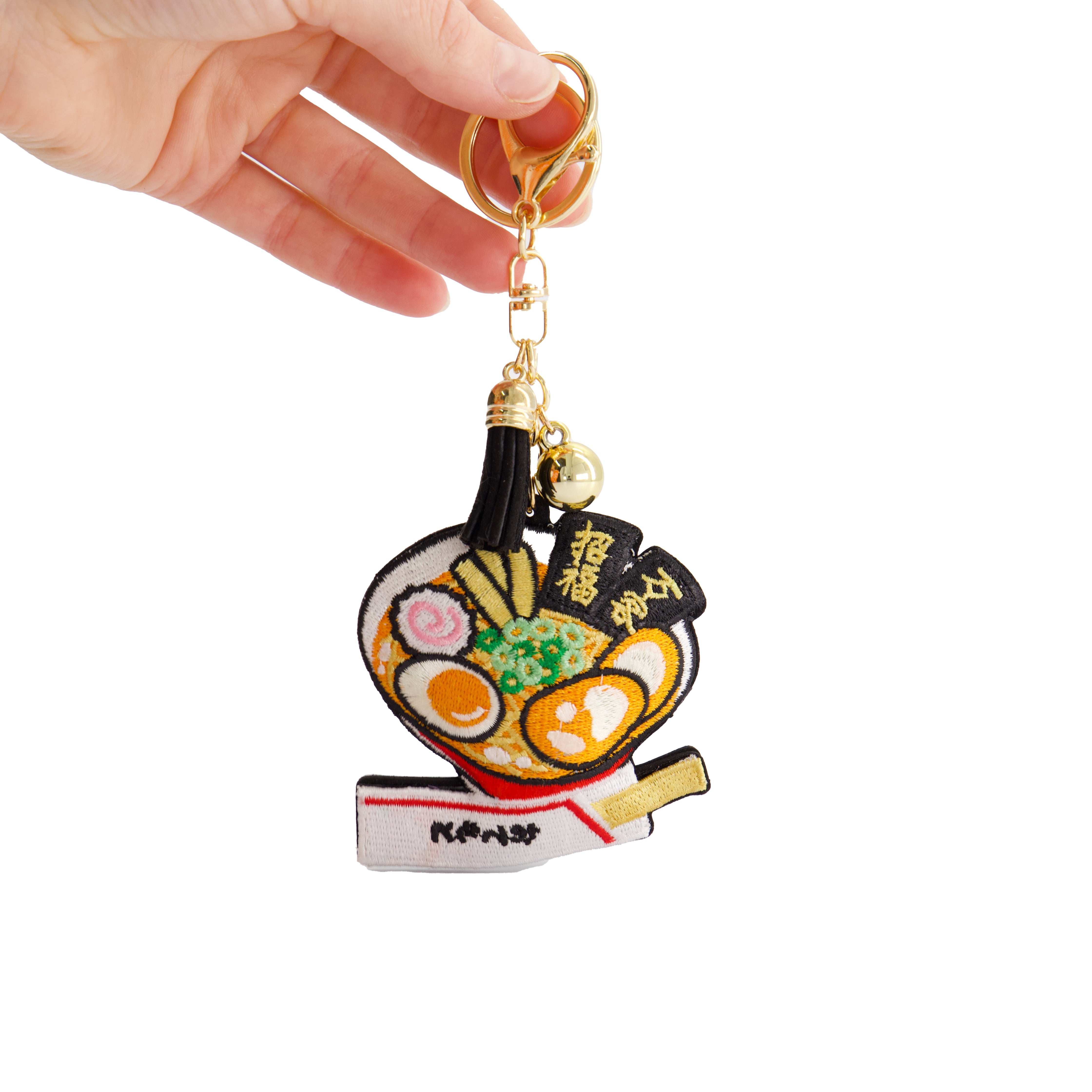 Ramen Patch nøglering - Multicolor